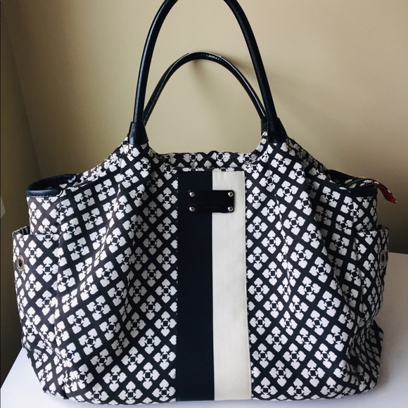 kate spade Handbags - KATE SPADE STEVIE DIAPER STRIPE BAG